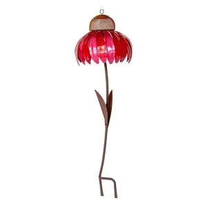 Coneflower Vogel Voederhuisje - Rood