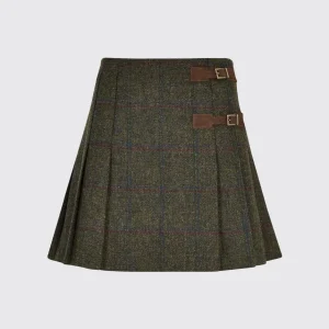 Blossom Tweed rok - Hemlock